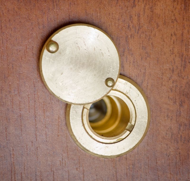 Inside View of Peephole